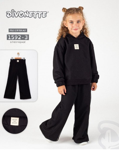 Штаны Двунитка Для Девочки Divonette (6-7-8-9лет) 
