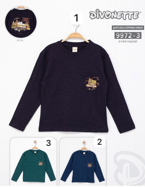 Свитшот Для Мальчика Divonette (6-7-8-9лет) 