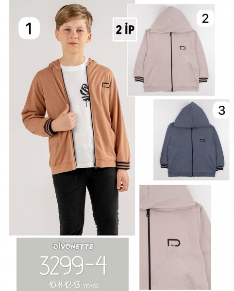 Худи Двунитка Для Мальчика Divonette (10-11-12-13лет) 