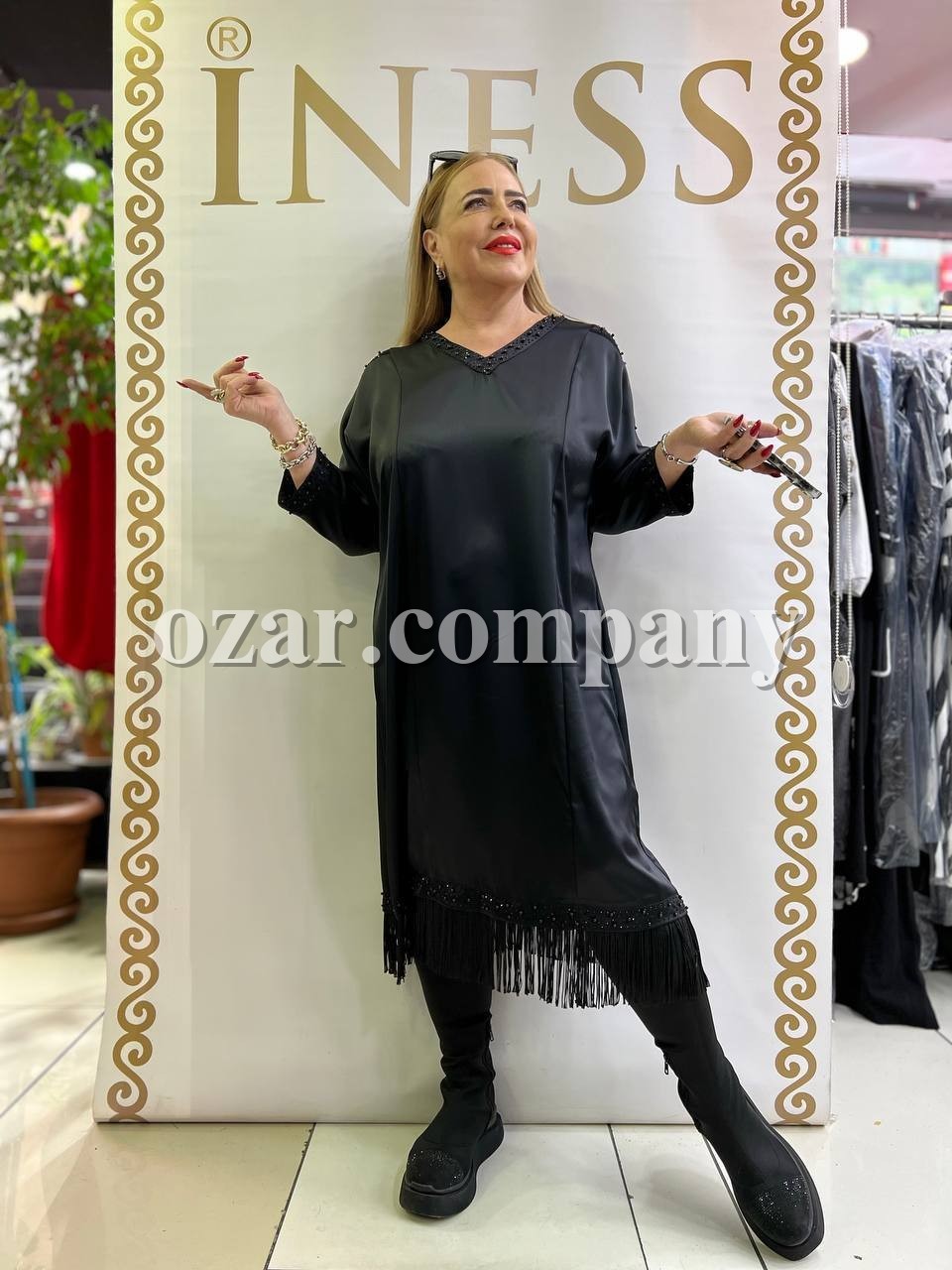 Женское Платье Iness (Большие размеры)