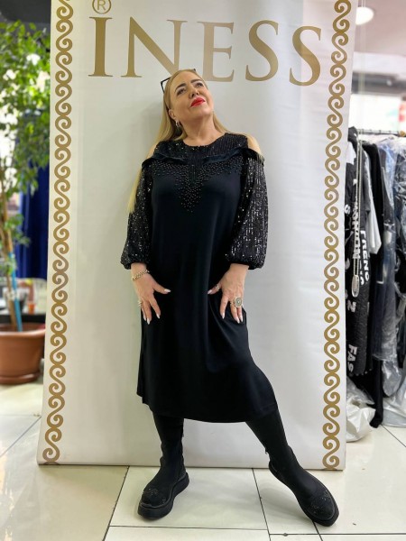 Женское Платье Iness (Большие размеры)