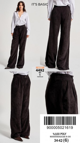 Женские Вельветовые Джинсы ITS Basic  