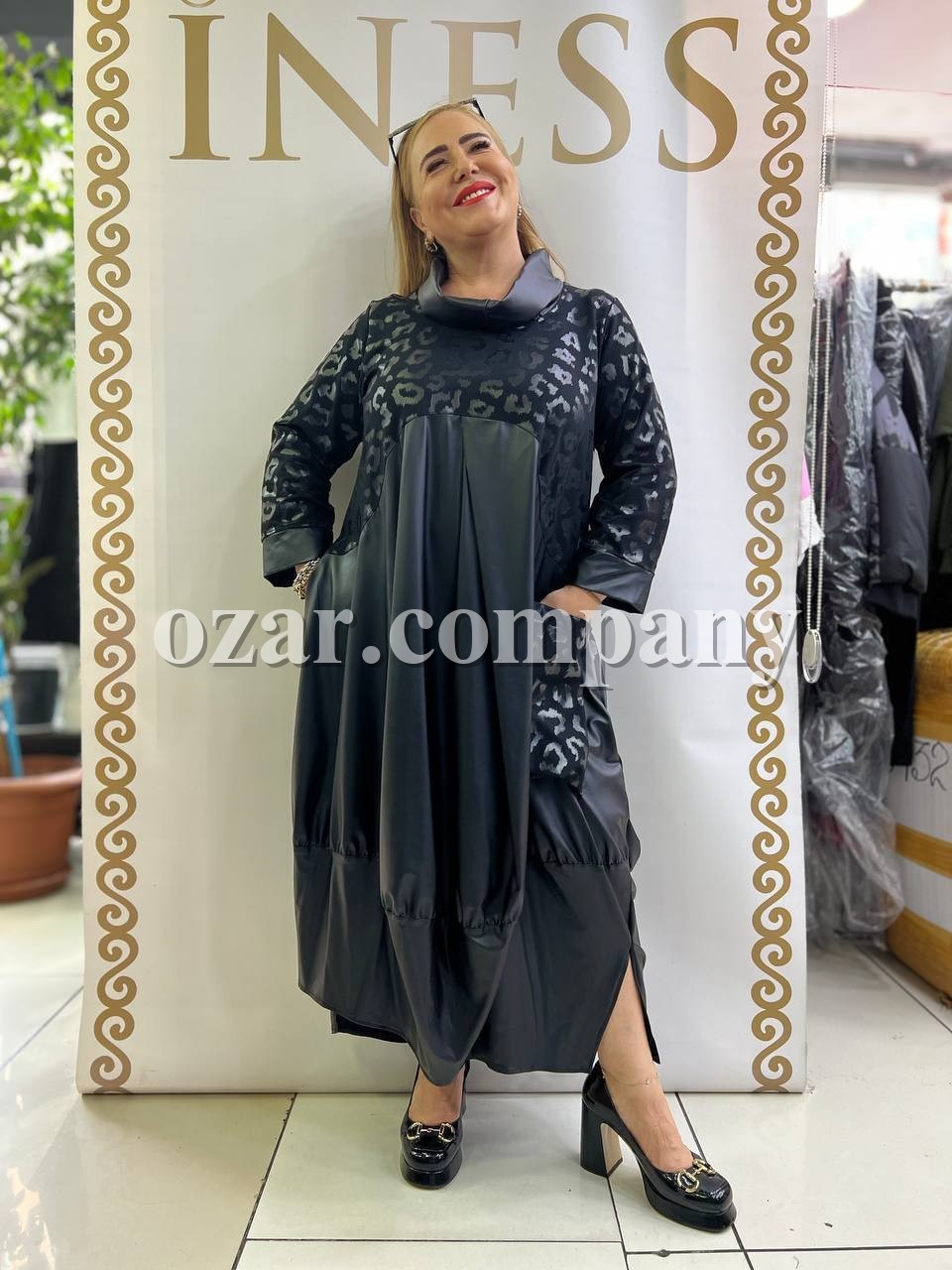 Женское Платье Iness (Большие размеры)