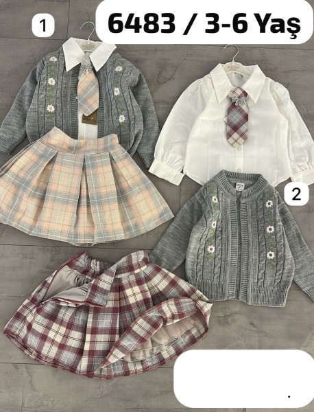 Костюм Тройка Для Девочки Eray Kids (3-4-5-6лет) 