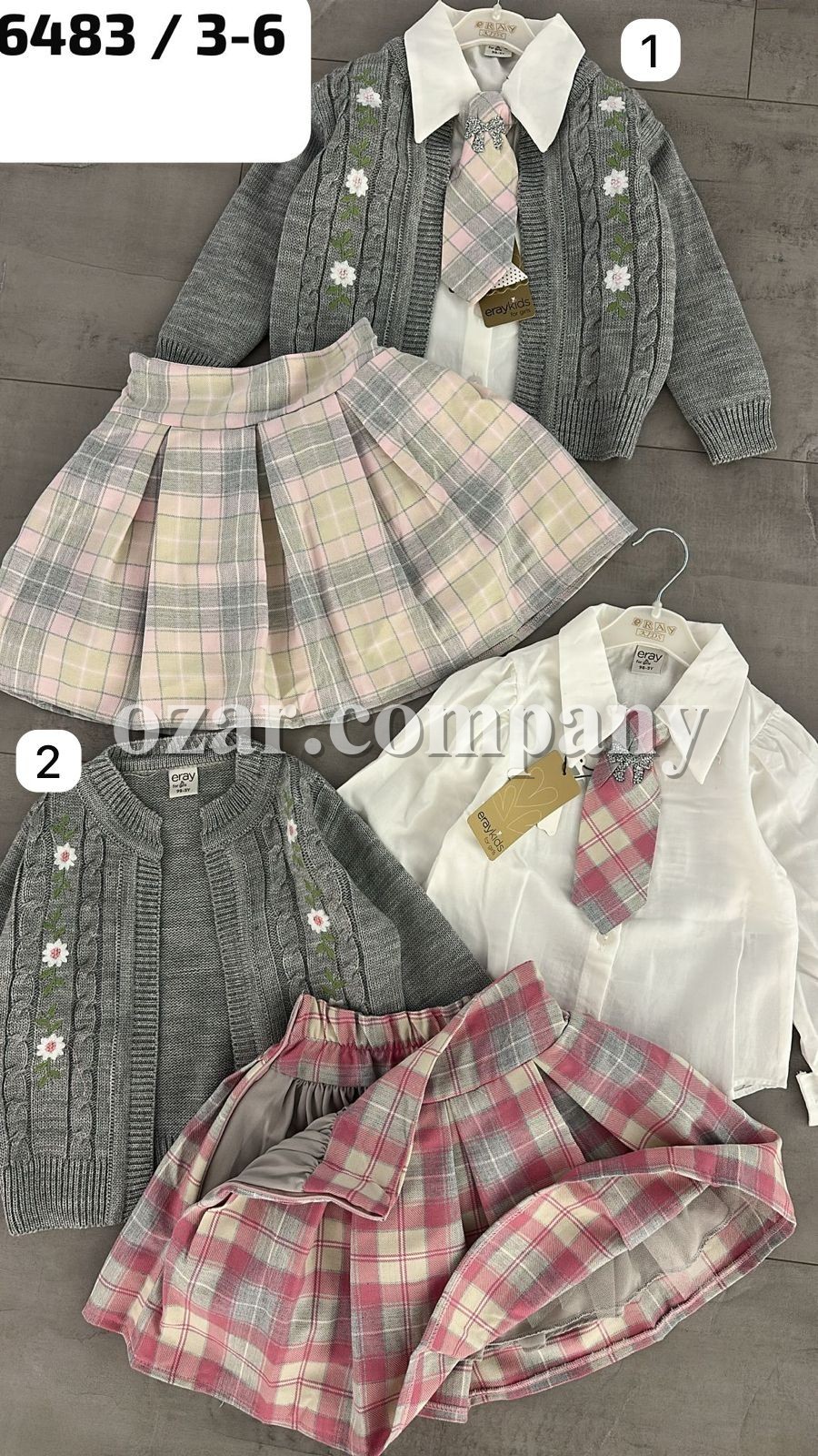 Костюм Тройка Для Девочки Eray Kids (3-4-5-6лет) 