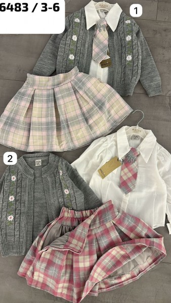 Костюм Тройка Для Девочки Eray Kids (3-4-5-6лет) 