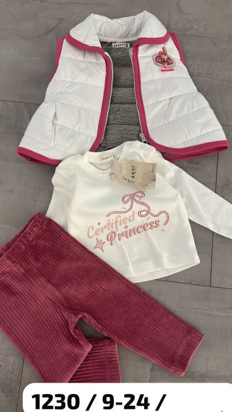 Костюм Тройка Для Девочки Sugar (9-12-18-24мес.)