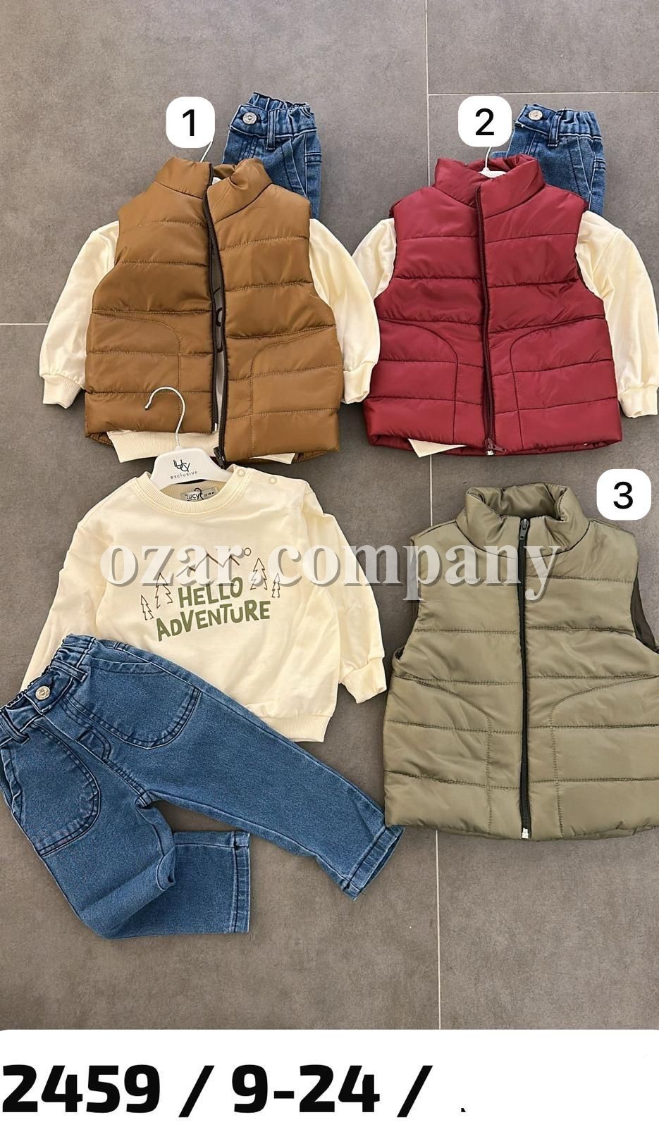 Костюм Тройка Для Мальчика Lucy (9-12-18-24мес.)