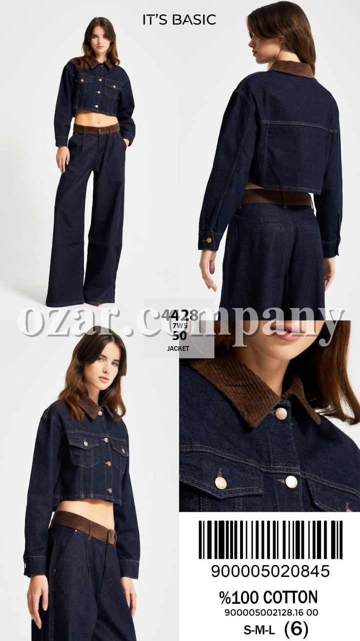 Женский Джинсовый Жакет ITS Basic 