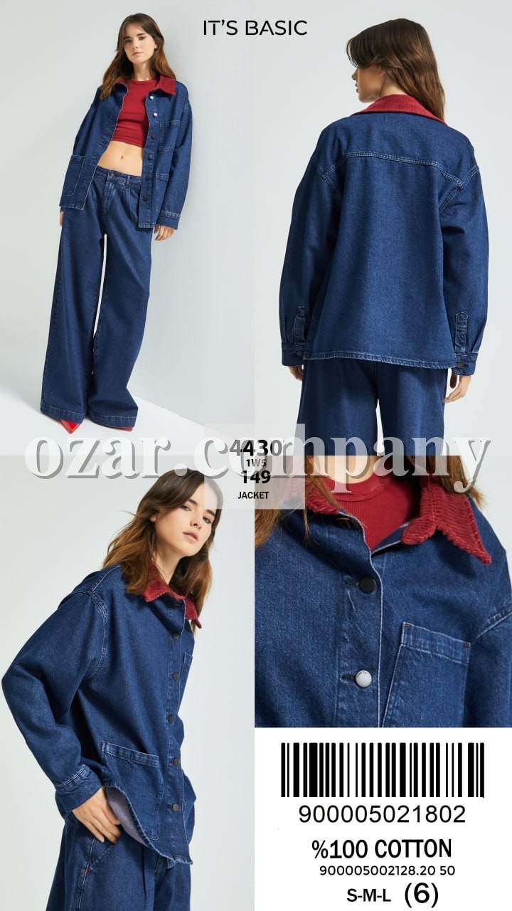 Женский Джинсовый Жакет ITS Basic 