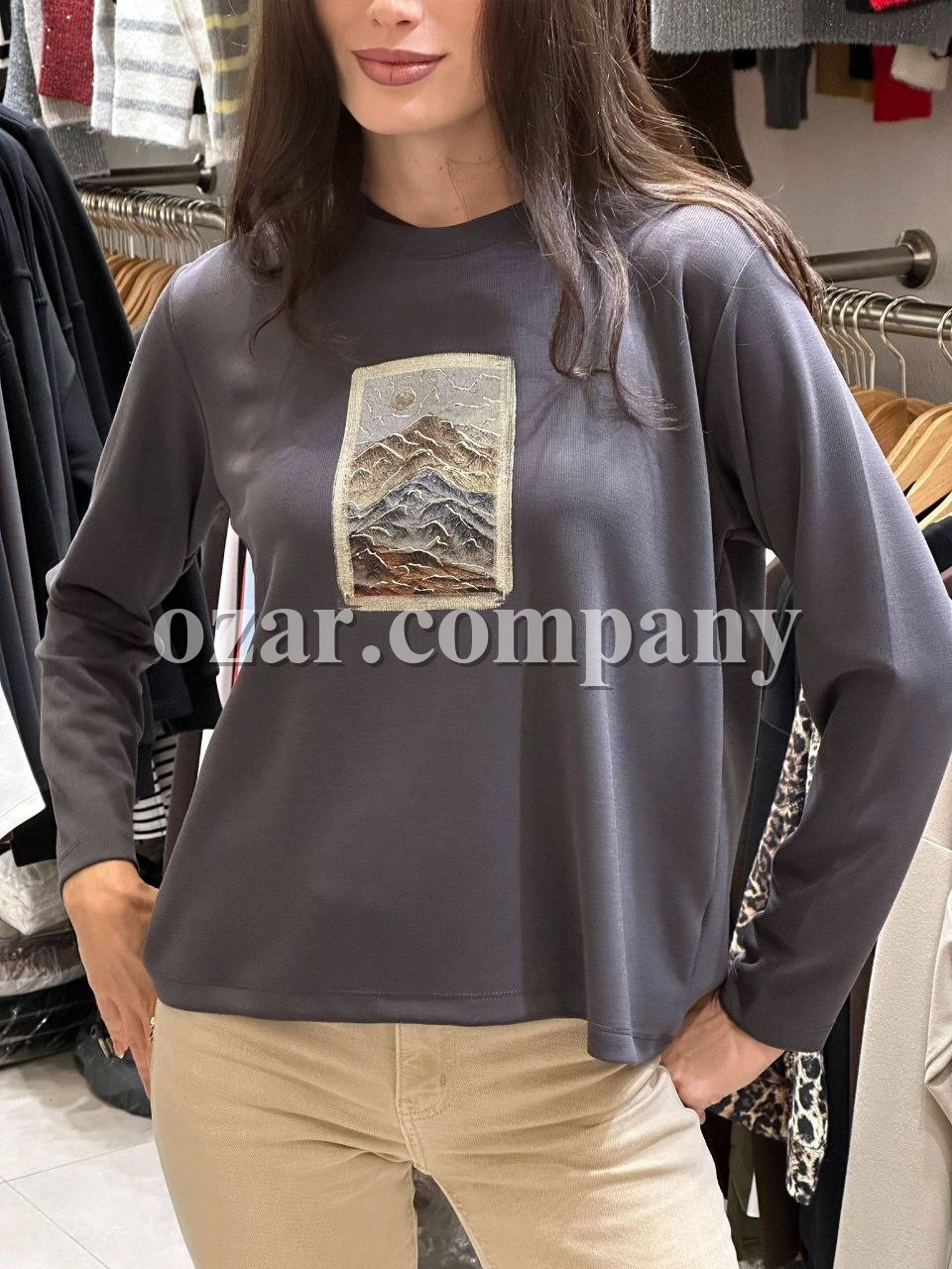 Женский Лонгслив Trikotto