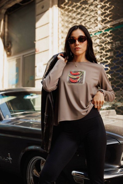 Женский Свитшот Trikotto 