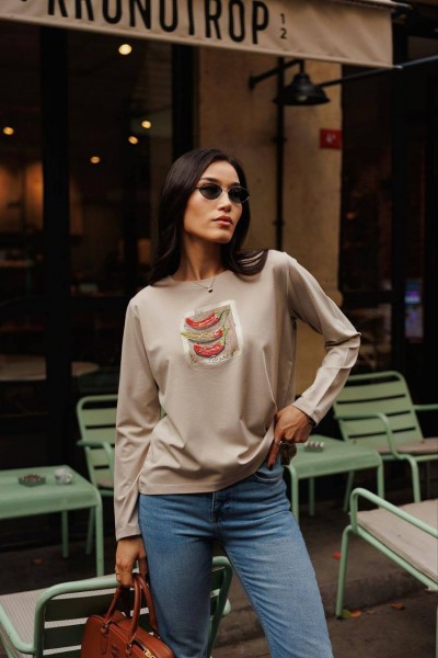 Женский Свитшот Trikotto 