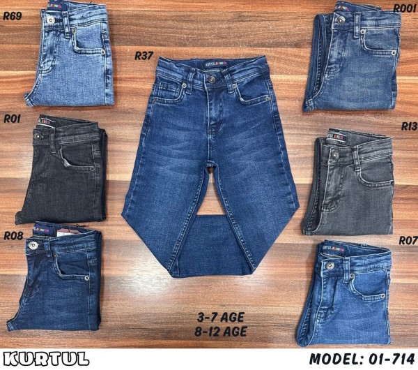 Джинсы Для Мальчика Kurtul (8-9-10-11-12лет) 