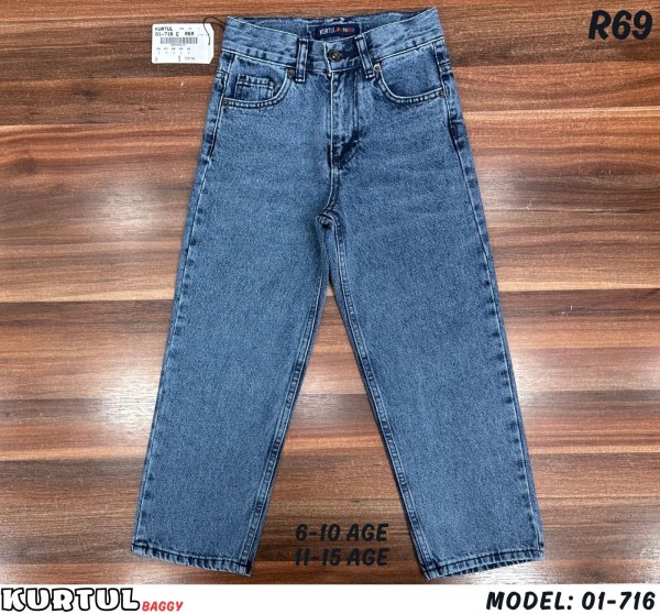 Джинсы Для Мальчика Baggy Kurtul (11-12-13-14-15лет) 