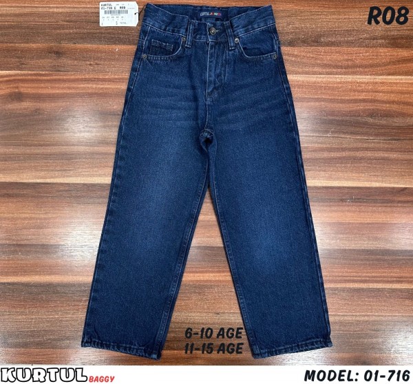 Джинсы Для Мальчика Baggy Kurtul (11-12-13-14-15лет) 