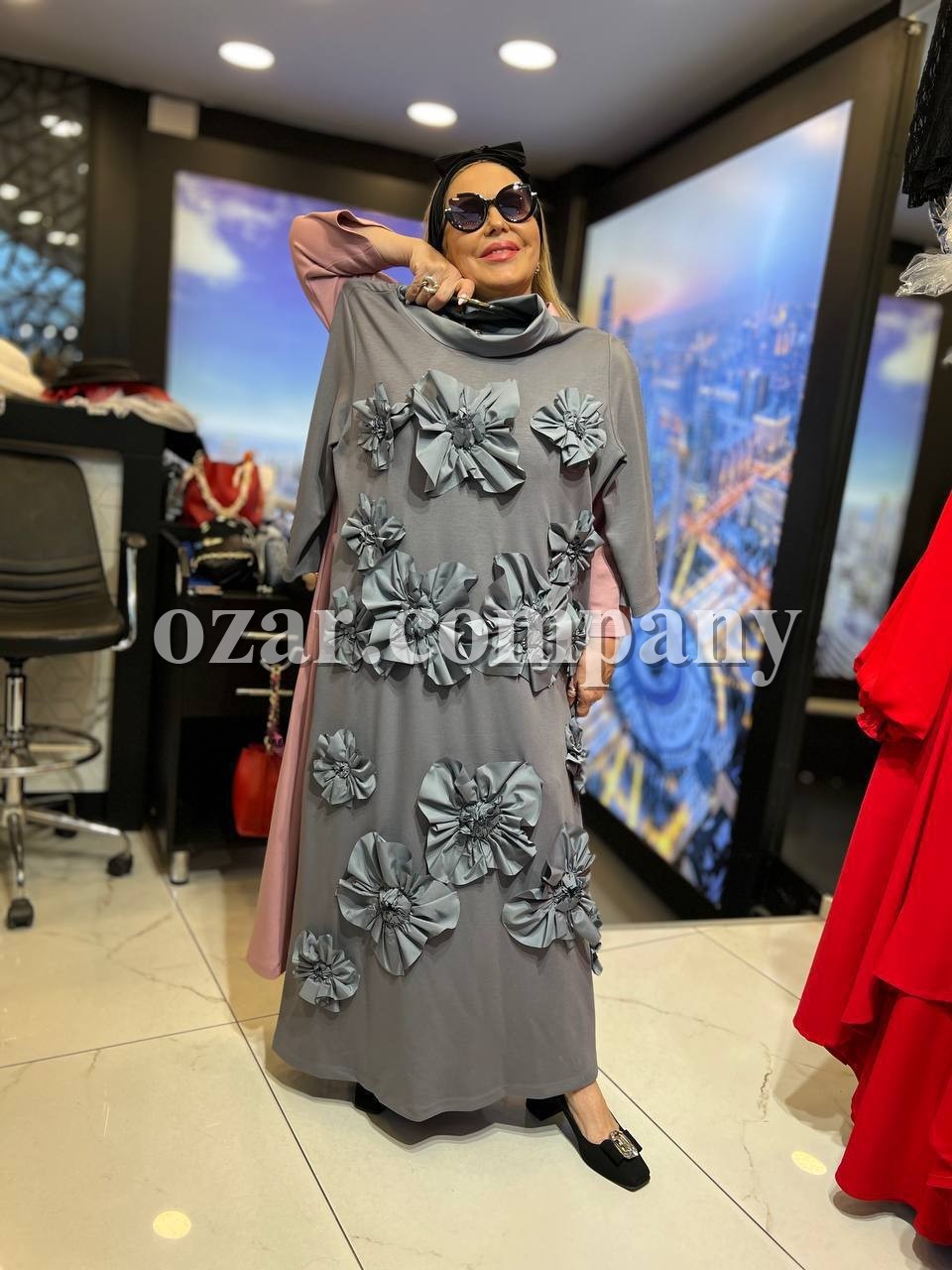 Женское Платье Iness (Большие размеры)