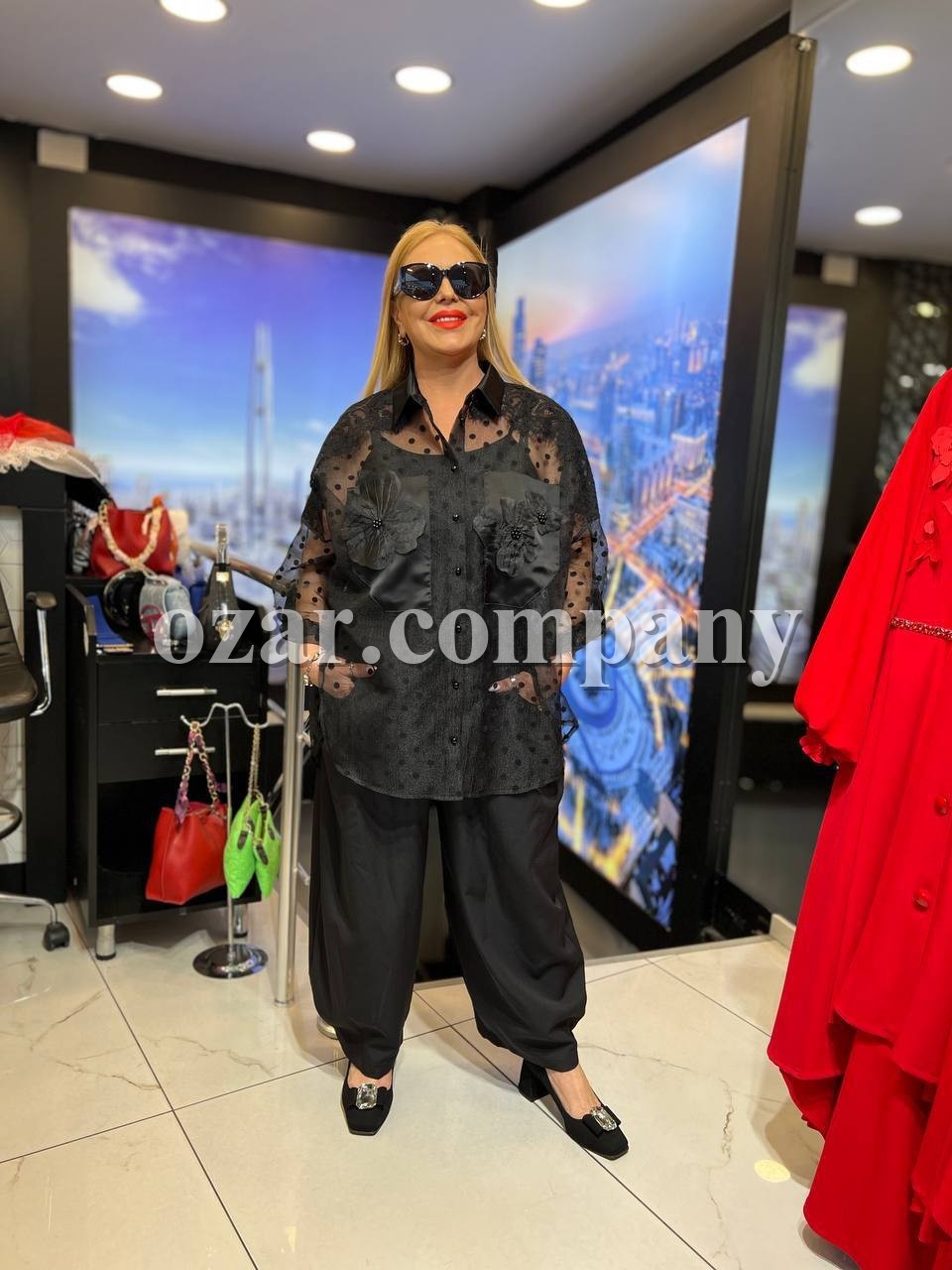 Женская Блузка Iness (Большие размеры)