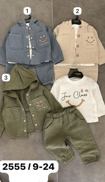 Костюм Тройка Для Мальчика Junior Class (9-12-18-24мес.)