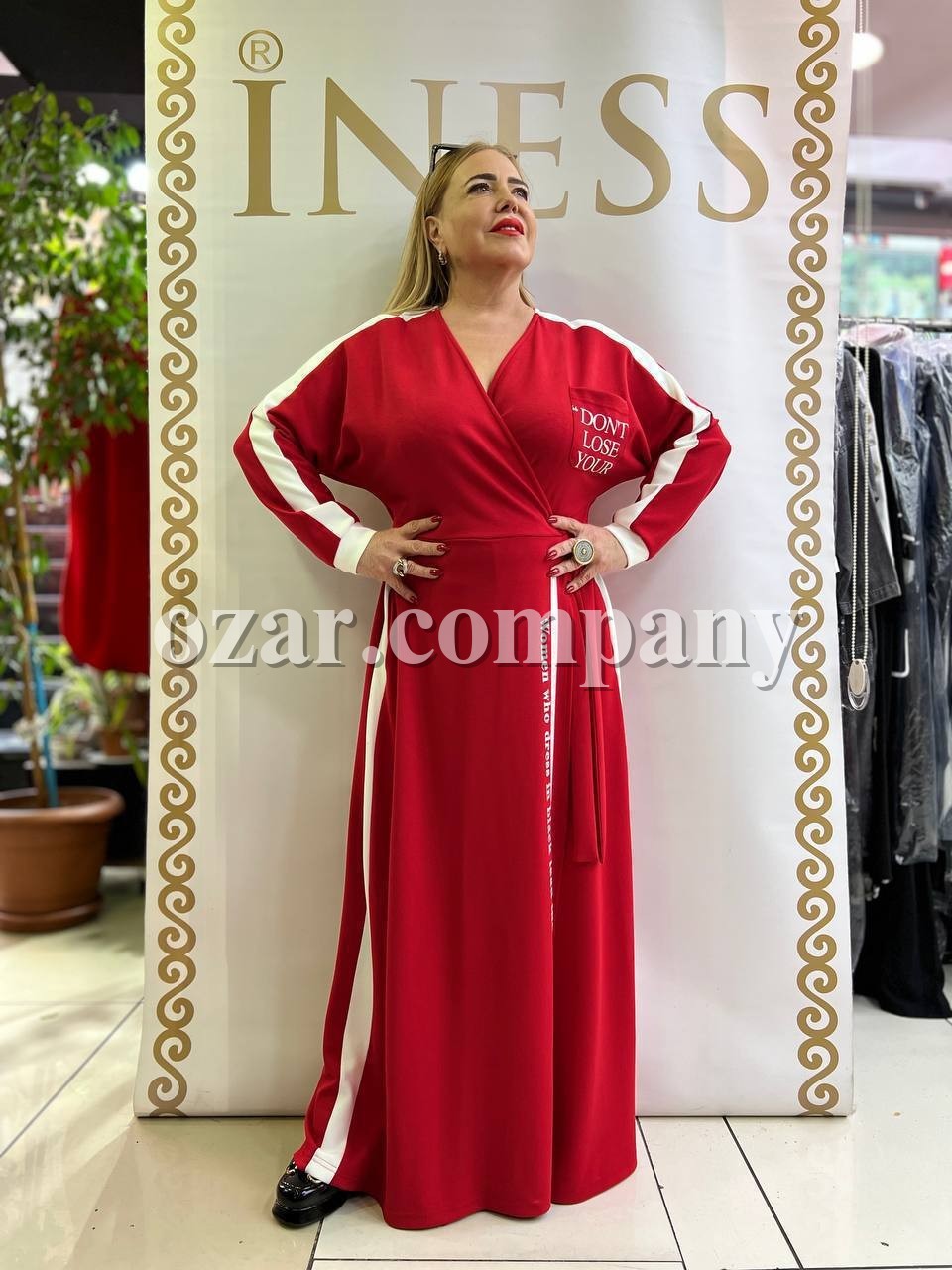 Женский Комбинезон Iness (Большие размеры)