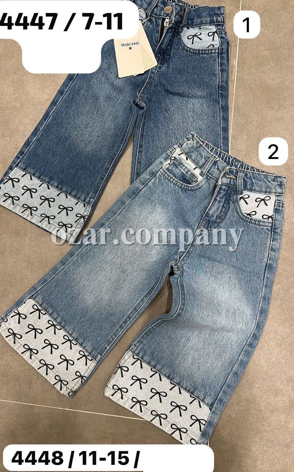 Джинсы Для Девочки City Wear (7-8-9-10-11лет)