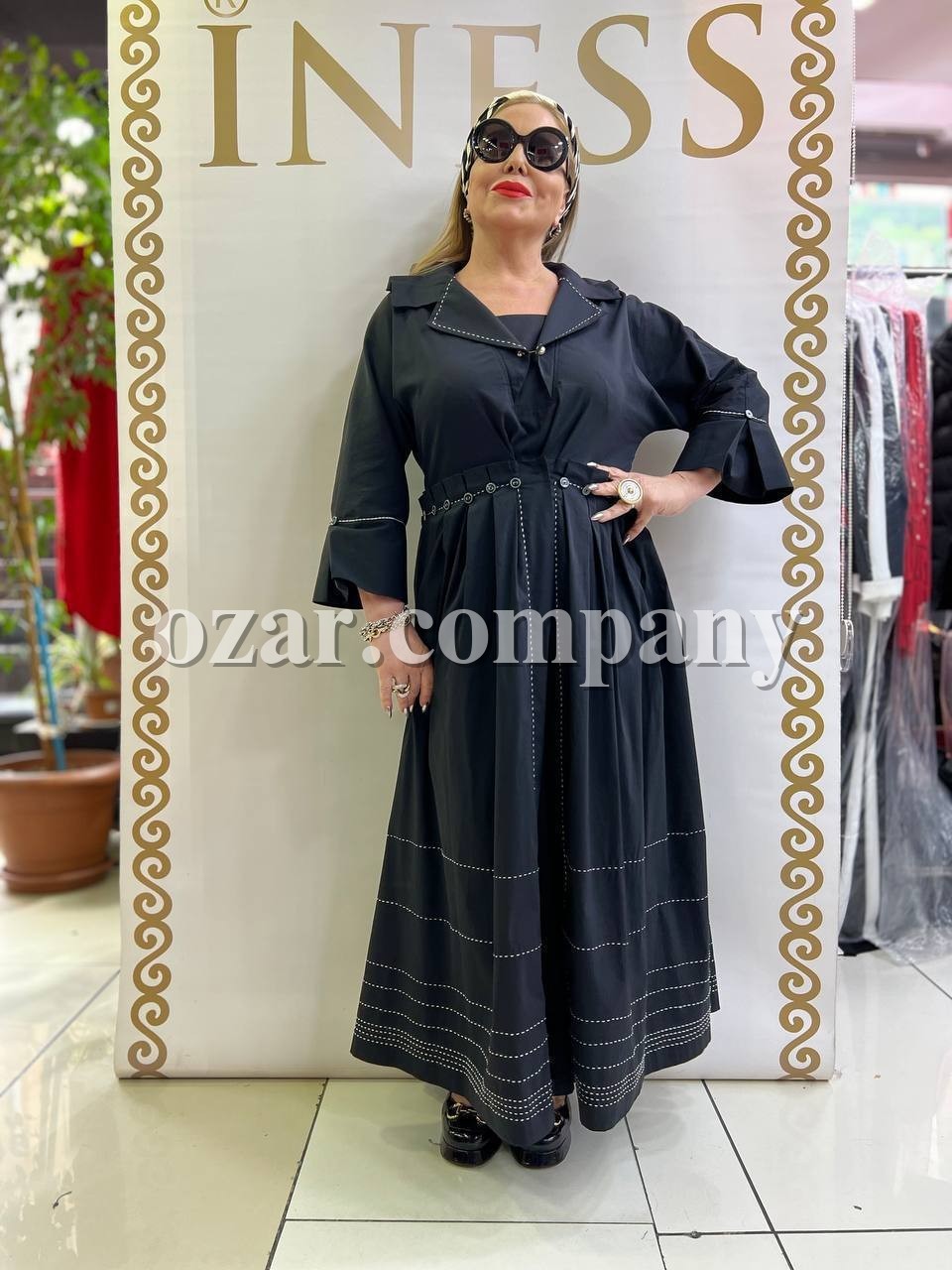 Женское Платье Iness (Большие размеры)