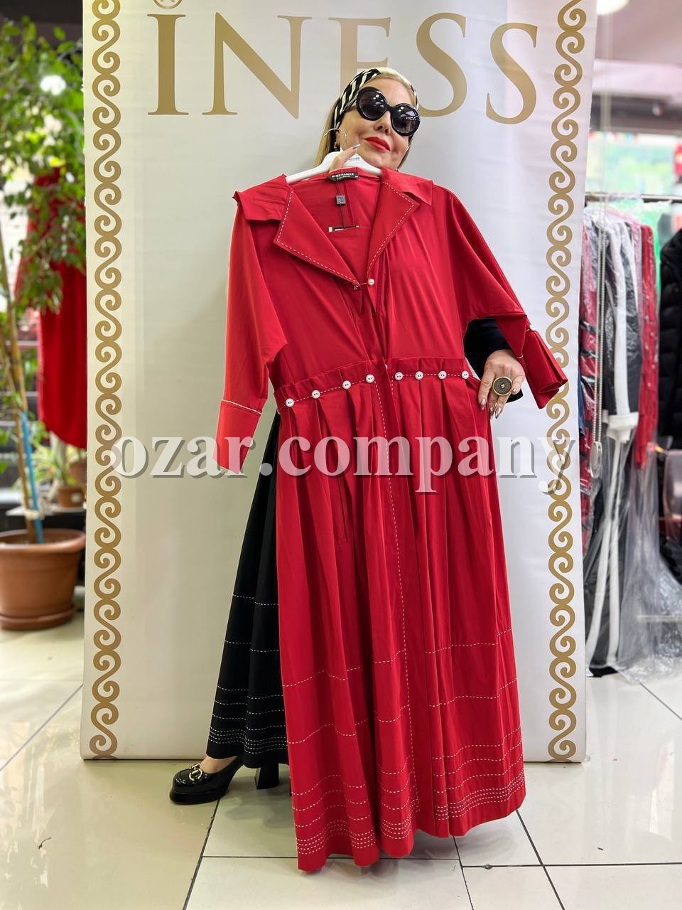 Женское Платье Iness (Большие размеры)