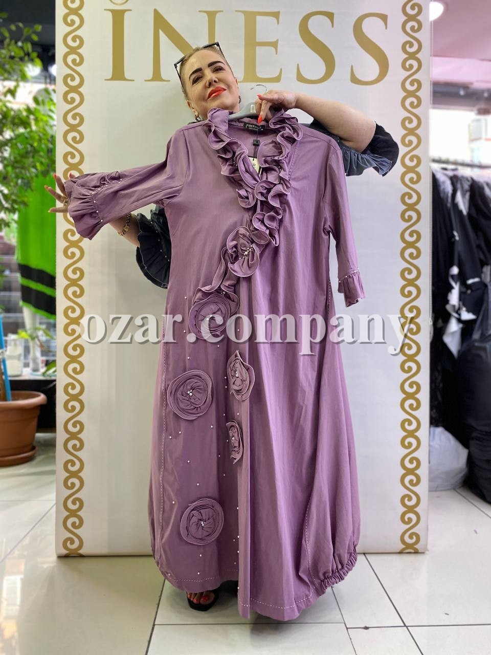 Женское Платье Iness (Большие размеры)