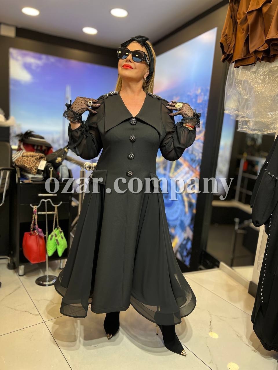 Женское Платье Iness (Большие размеры)