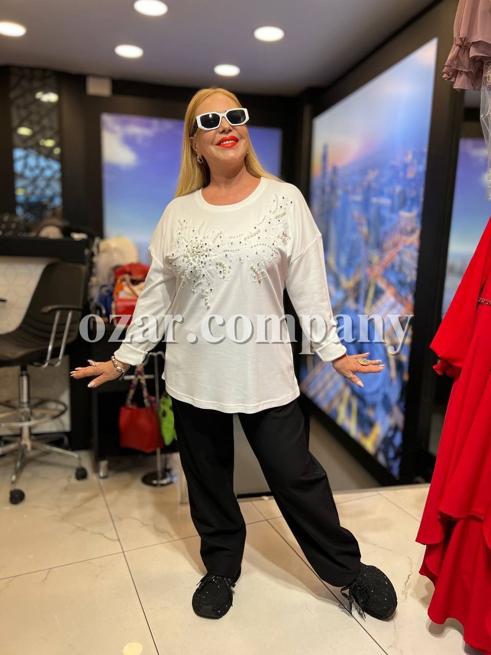 Женские Штаны Iness (Большие размеры)