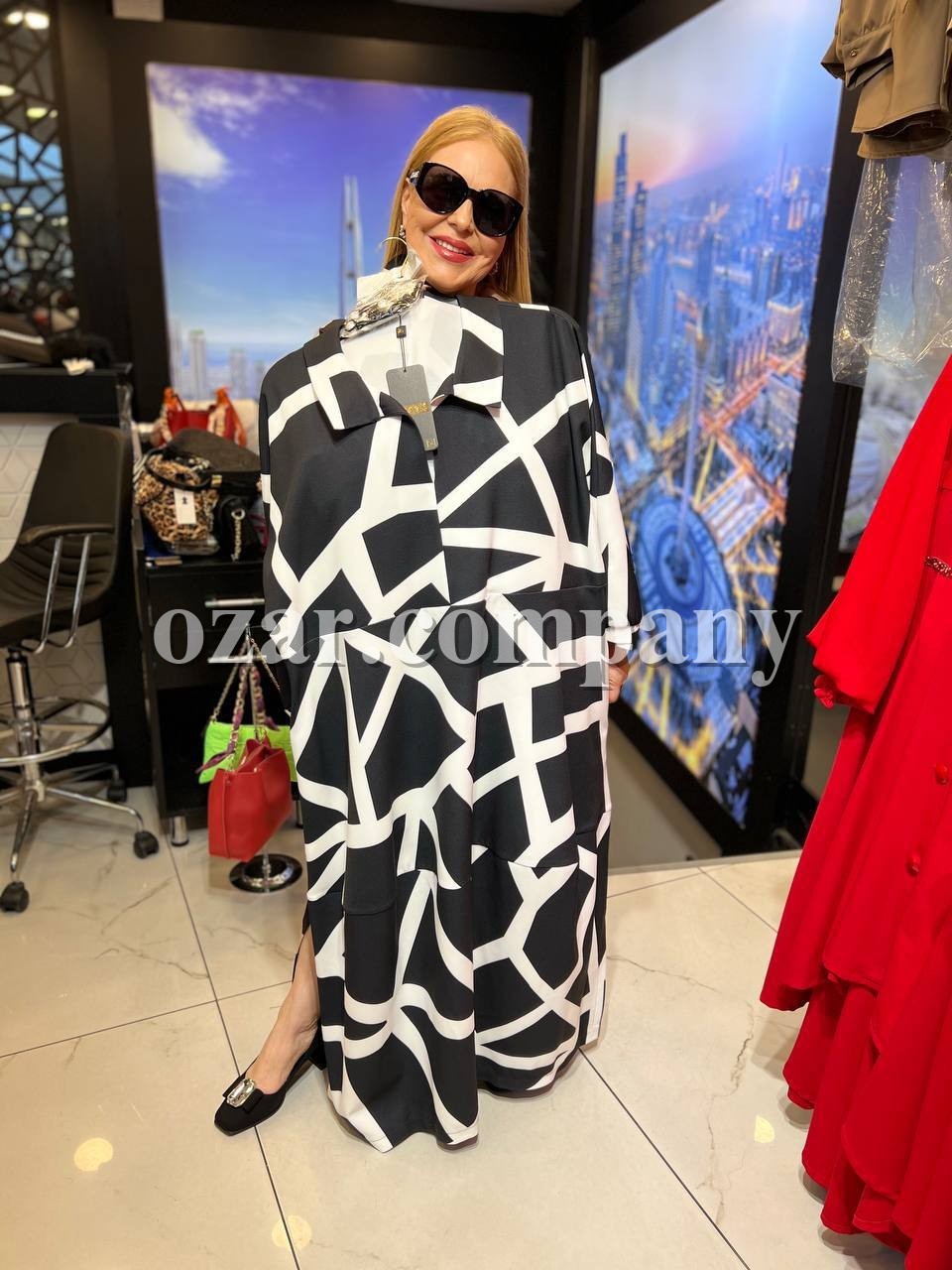 Женское Платье Iness (Большие размеры)