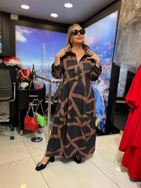 Женское Платье Iness (Большие размеры)