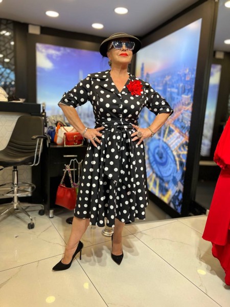 Женское Платье Iness (Большие размеры)