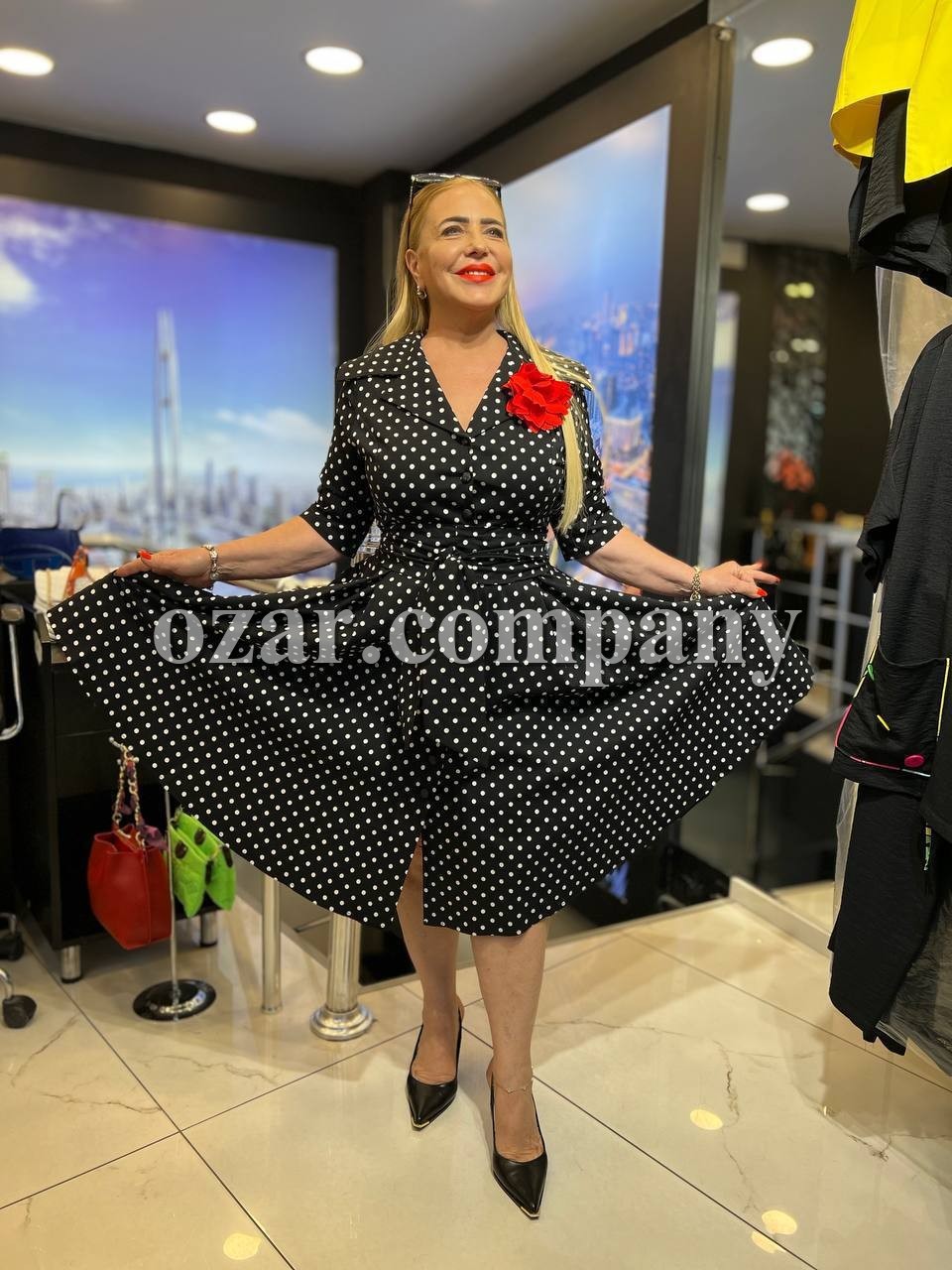 Женское Платье Iness (Большие размеры)