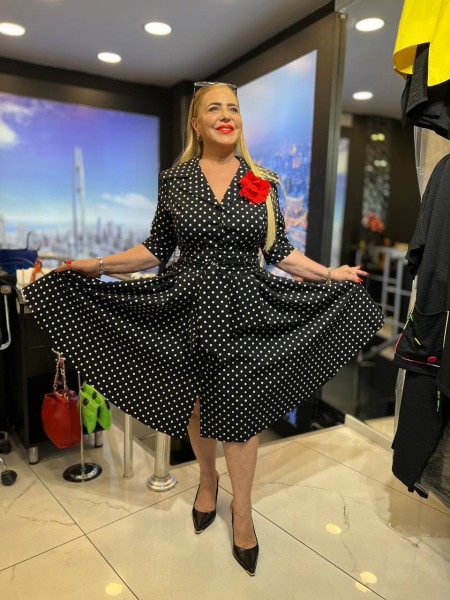 Женское Платье Iness (Большие размеры)