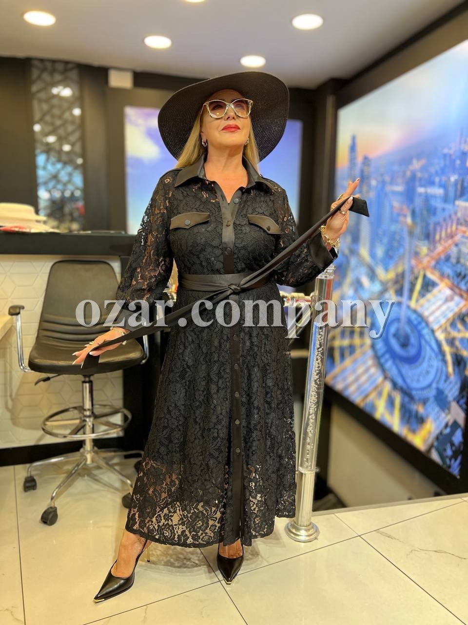 Женское Платье Iness (Большие размеры)