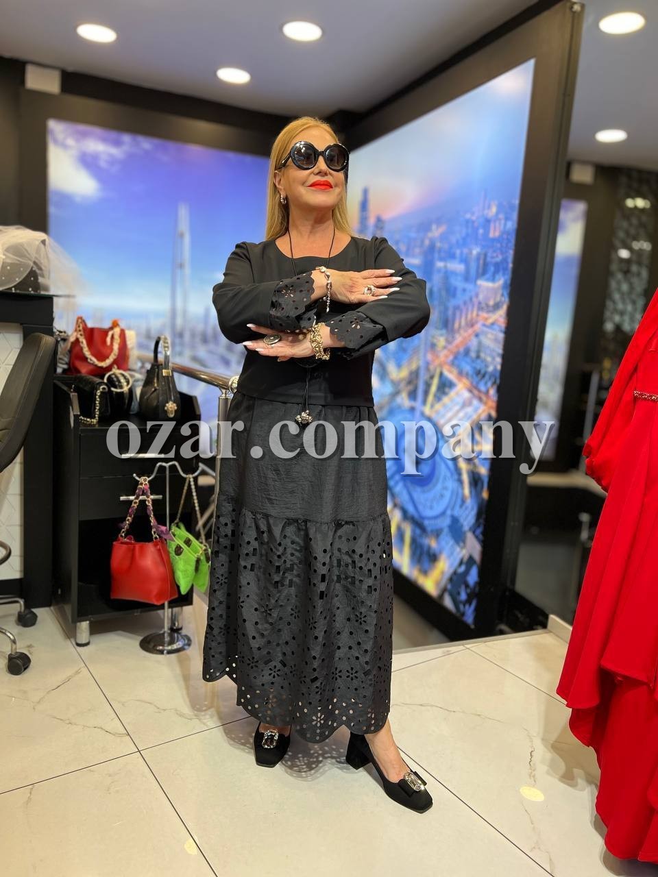 Женское Платье Iness (Большие размеры)