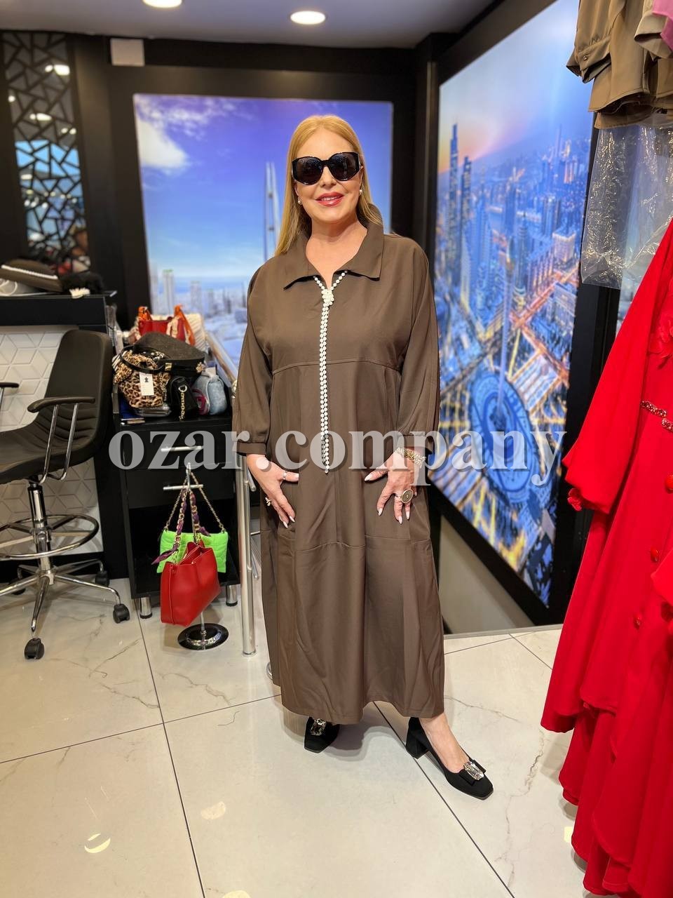 Женское Платье Iness (Большие размеры)