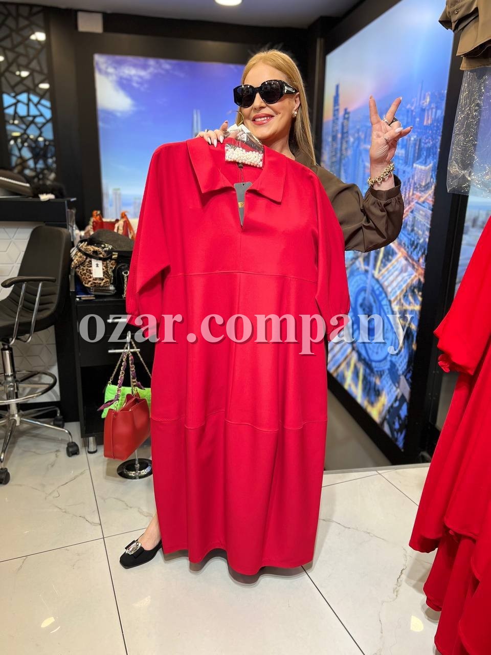 Женское Платье Iness (Большие размеры)