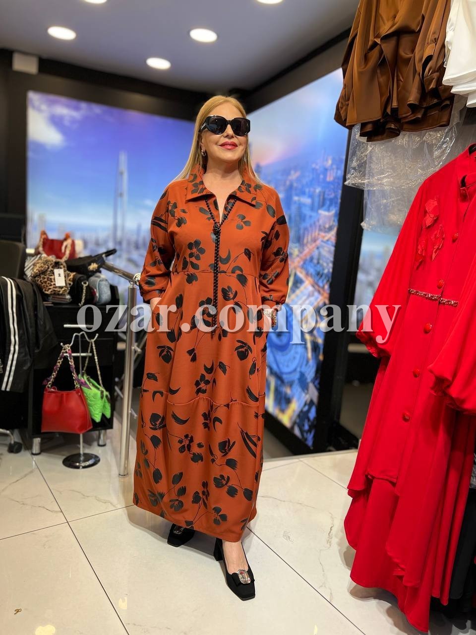 Женское Платье Iness (Большие размеры)