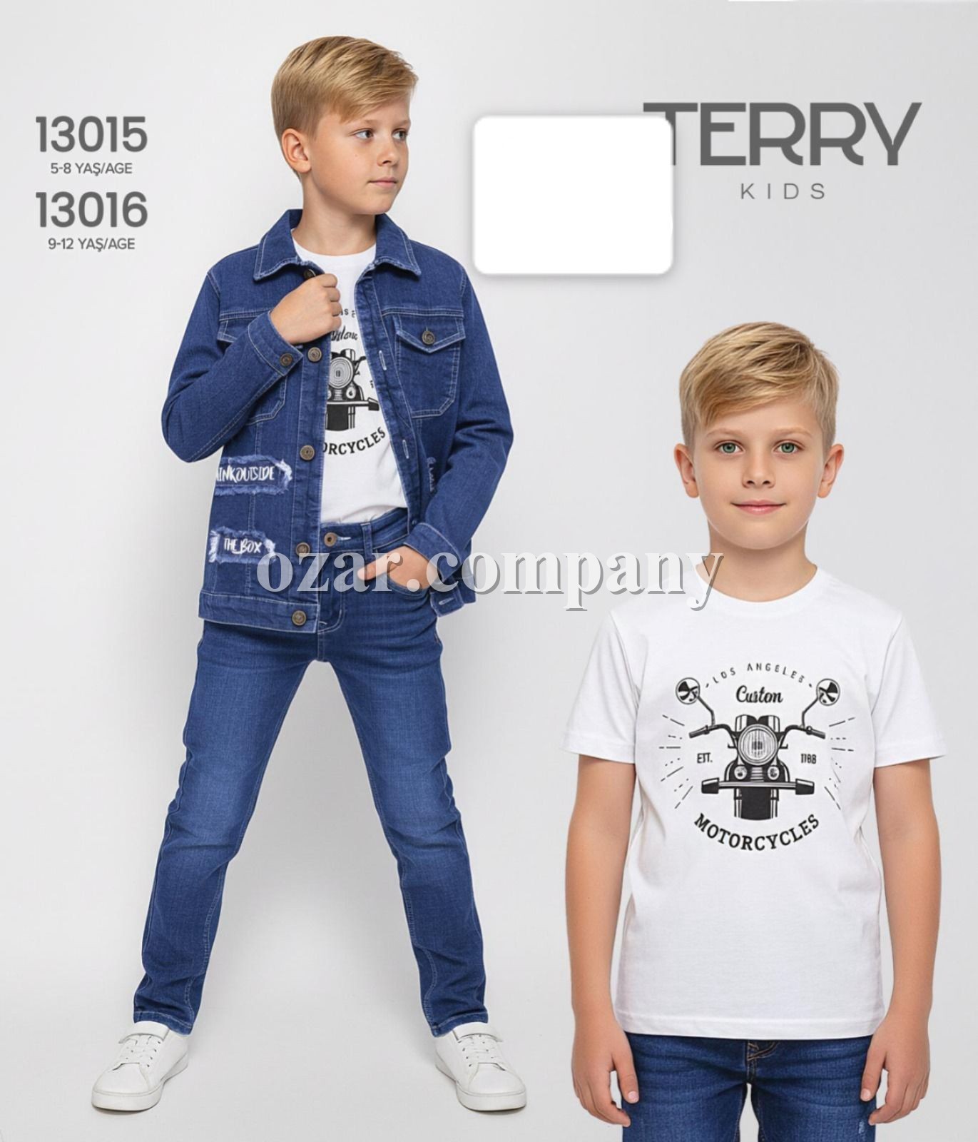 Костюм Тройка Для Мальчика Terry (5-6-7-8лет) 