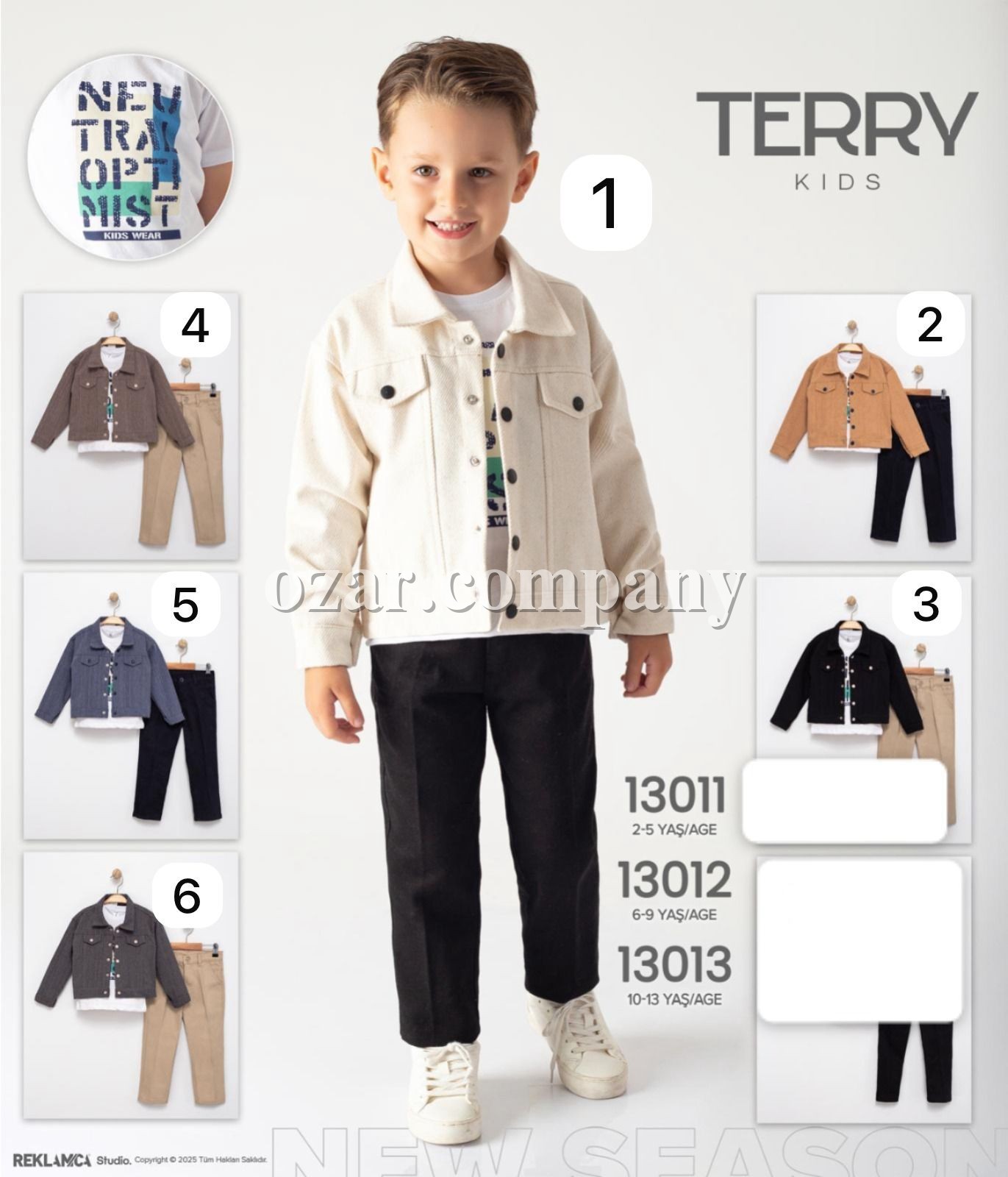 Костюм Тройка Для Мальчика Terry (10-11-12-13лет)