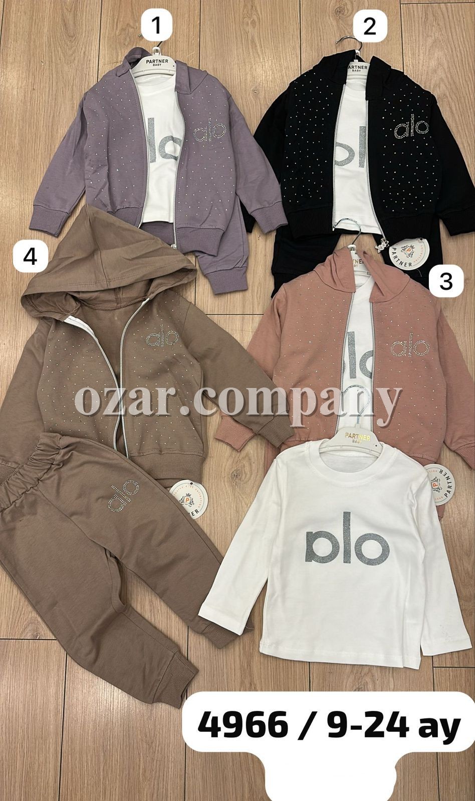 Костюм Тройка Для Девочки Partner (9-12-18-24мес.)