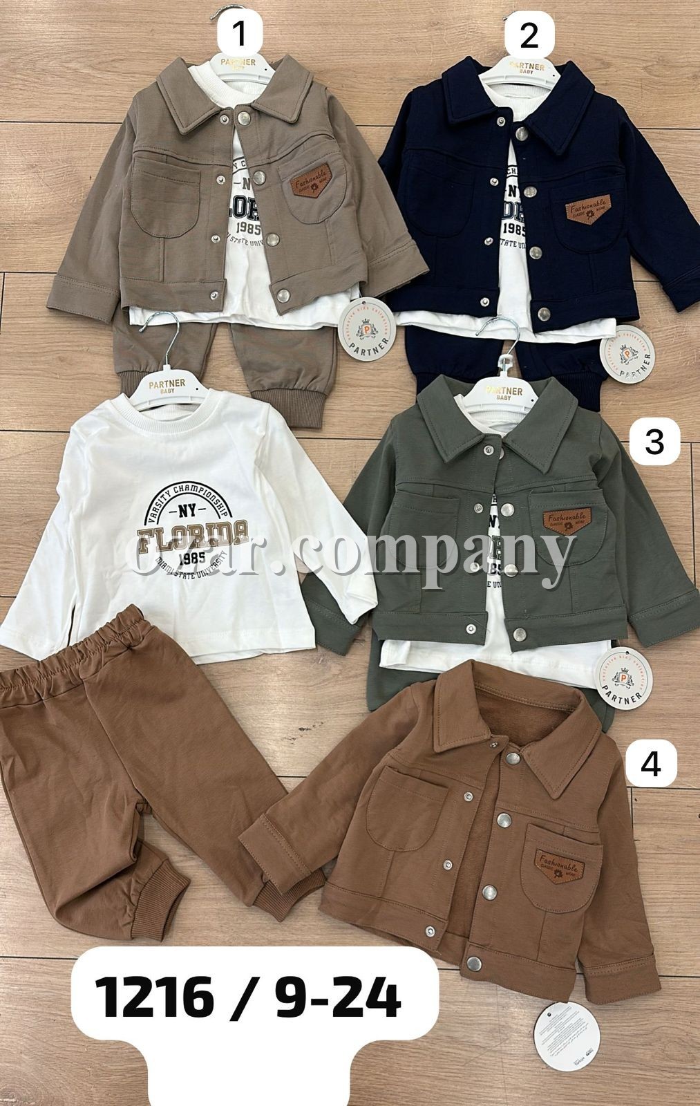 Костюм Тройка Для Мальчика Partner (9-12-18-24мес.)