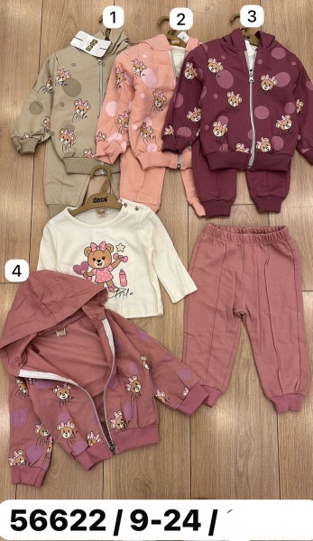 Костюм Тройка Для Девочки Deco (9-12-18-24мес.)