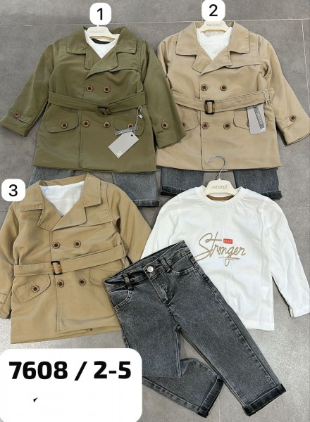 Костюм Тройка Для Мальчика Concept (2-3-4-5лет)