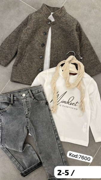 Костюм Тройка Для Мальчика Concept (2-3-4-5лет)