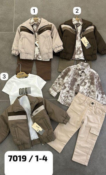 Костюм Четвёрка Для Мальчика Lavin (1-2-3-4лет) 