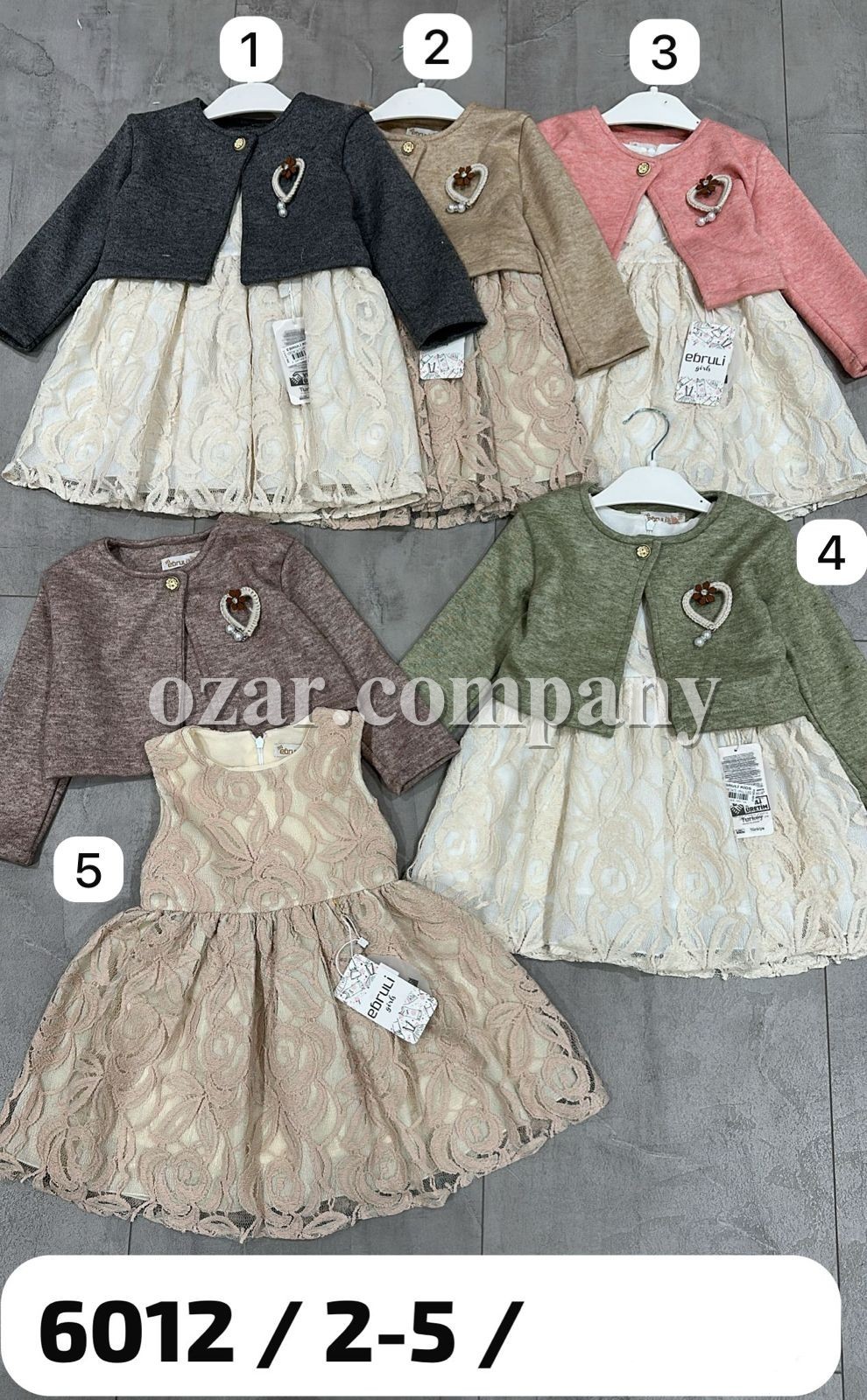 Платье Для Девочки Ebruli (2-3-4-5лет)