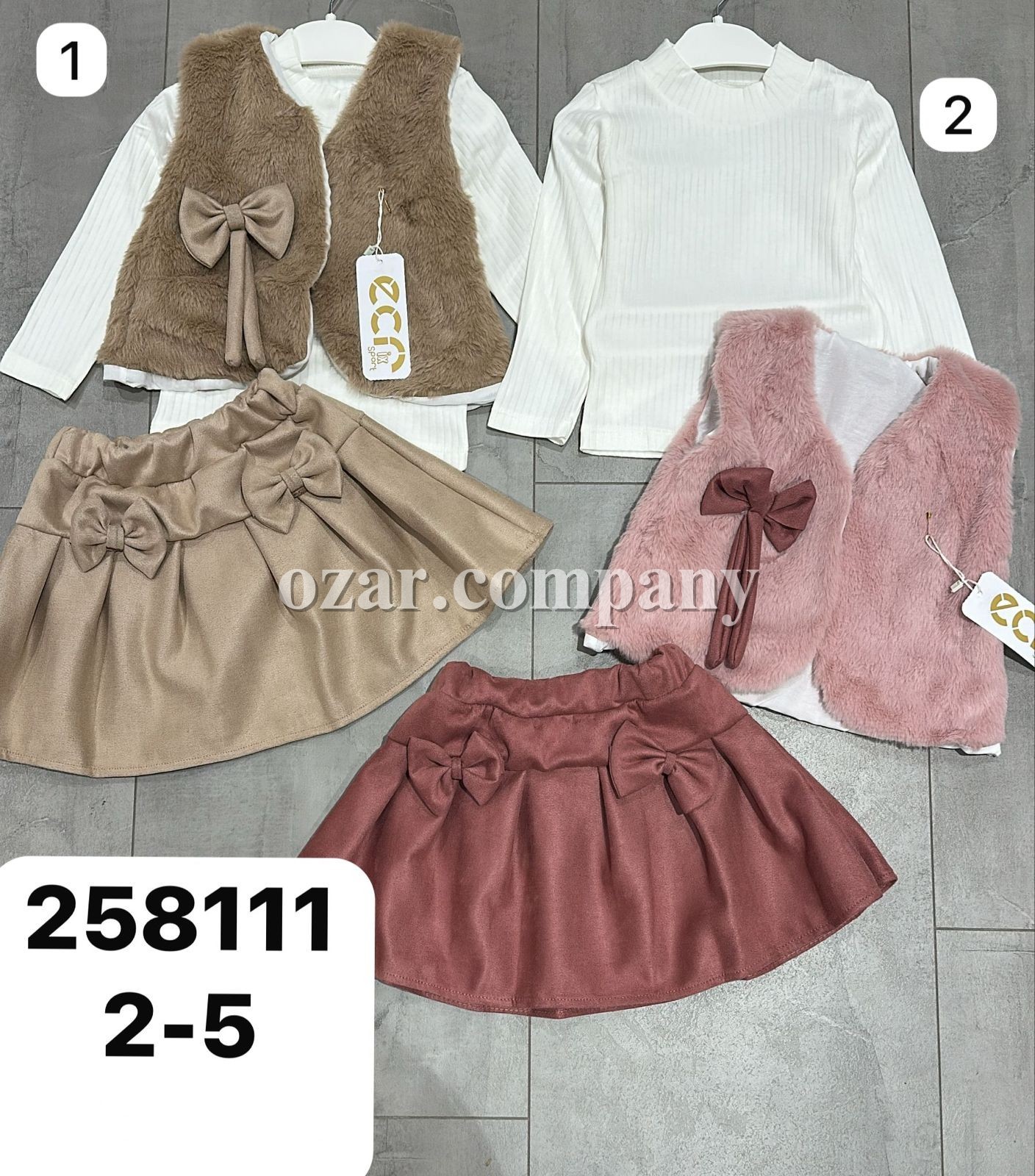 Костюм Тройка Для Девочки Ecrix Sport (2-3-4-5лет)